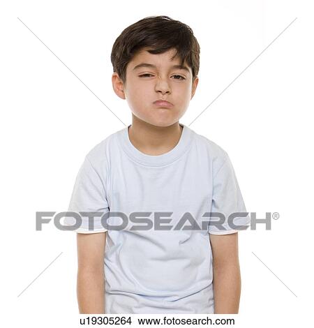 Grumpy boy View Large Photo Image Picture - Grumpy boy. Fotosearch