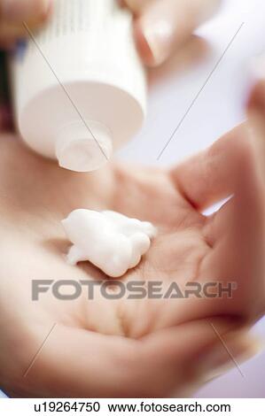 Stock Image - Hand cream. Fotosearch