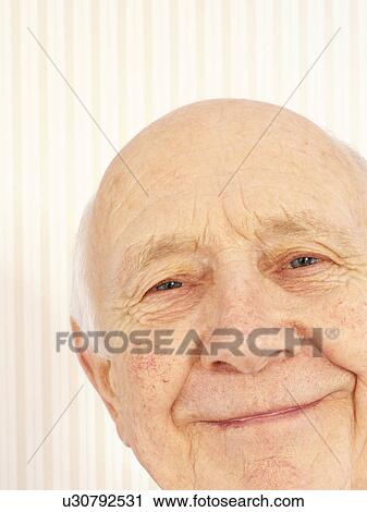 Happy elderly man View Large Photo Image Stock Image - Happy elderly man. Fotosearch