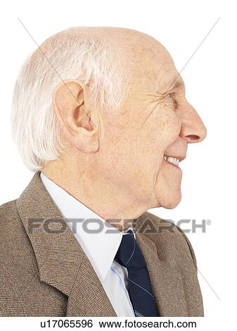 Stock Photograph - Happy elderly man. Fotosearch