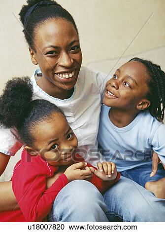 Stock Image - Happy family. Fotosearch