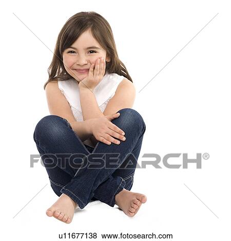 Stock Photo - Happy girl. Fotosearch