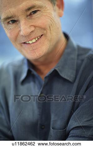 Stock Image - Happy man. Fotosearch