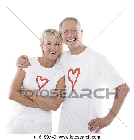 Stock Photo - Happy senior couple. Fotosearch