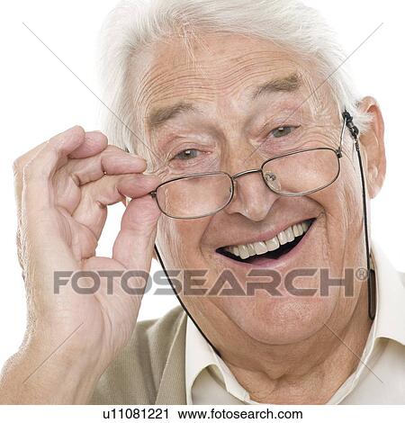 Happy senior man View Large Photo Image Stock Image - Happy senior man. Fotosearch