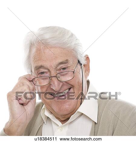 Happy senior man View Large Photo Image Stock Image - Happy senior man. Fotosearch