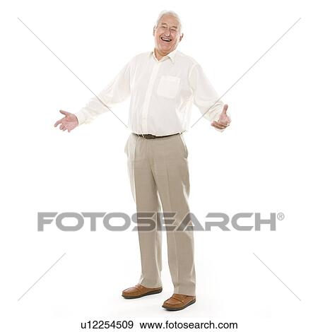 Happy senior man View Large Photo Image Stock Photo - Happy senior man. Fotosearch