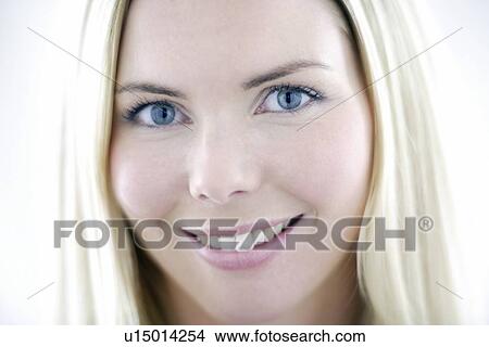 Picture - Happy woman. Fotosearch
