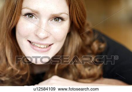 Happy woman View Large Photo Image Stock Photo - Happy woman. Fotosearch