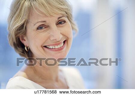 Stock Photo - Happy woman. Fotosearch