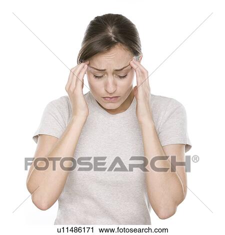 Stock Image - Headache. Fotosearch