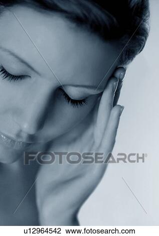 Stock Image - Headache. Fotosearch