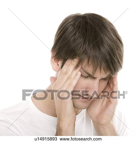 Stock Image - Headache. Fotosearch