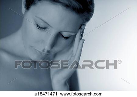 Stock Image - Headache. Fotosearch