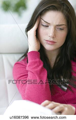 Stock Photograph - Headache. Fotosearch