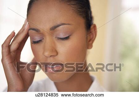 Stock Photography - Headache. Fotosearch