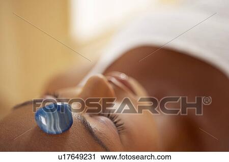 Stock Image - Healing crystal. Fotosearch