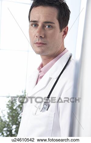 Stock Image - Hospital doctor. Fotosearch