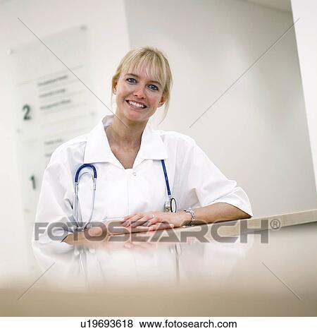 Hospital doctor View Large Photo Image Stock Photo - Hospital doctor. Fotosearch