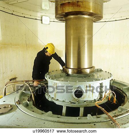 Stock Photo - Hydroelectric generator. Fotosearch