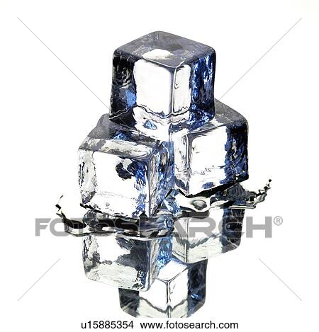 Ice cubes View Large Photo Image Picture - Ice cubes. Fotosearch