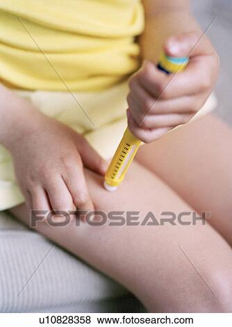 Stock Photo - Insulin injection. Fotosearch