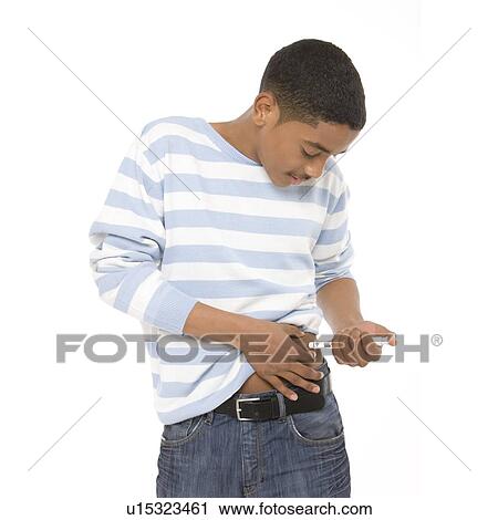 Stock Image - Insulin pen. Fotosearch