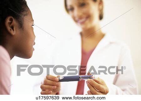 Stock Photo - Insulin syringe. Fotosearch