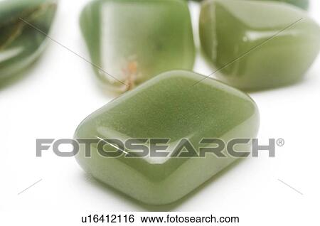Stock Photograph - Jade gemstones. Fotosearch