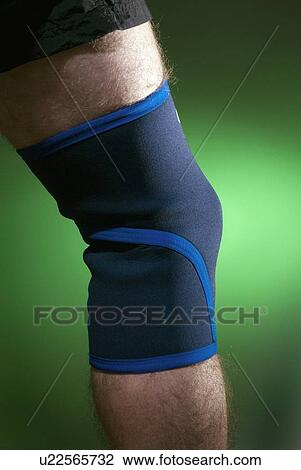 Knee support View Large Photo Image Stock Image - Knee support. Fotosearch