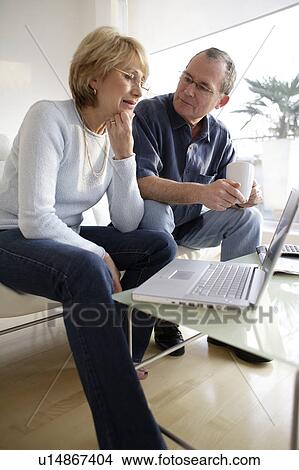 Picture - Laptop use. Fotosearch
