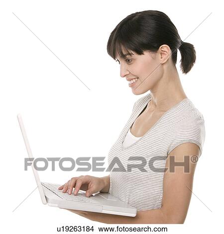 Picture - Laptop use. Fotosearch