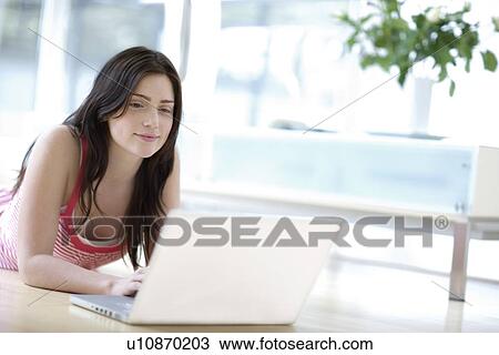 Laptop use View Large Photo Image Stock Image - Laptop use. Fotosearch