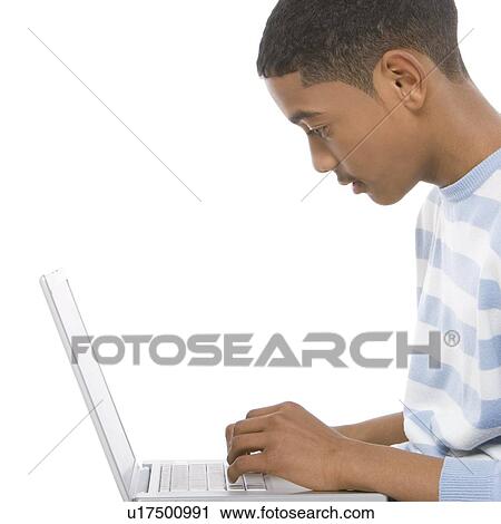 Laptop use View Large Photo Image Stock Image - Laptop use. Fotosearch