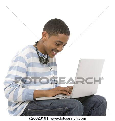 Laptop use View Large Photo Image Stock Image - Laptop use. Fotosearch