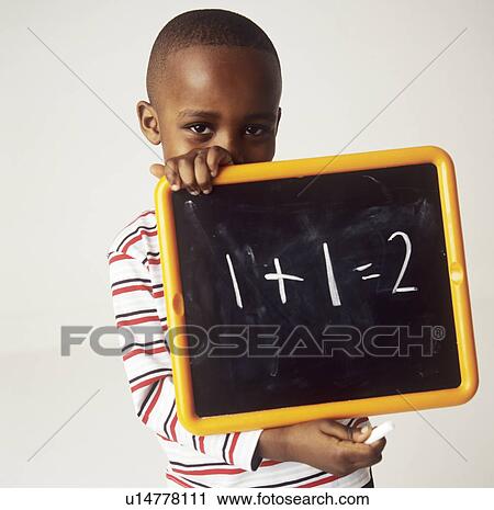 Stock Image - Learning arithmetic. Fotosearch
