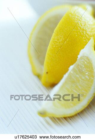 Stock Image - Lemon slices. Fotosearch