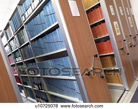 Stock Photo - Library. Fotosearch
