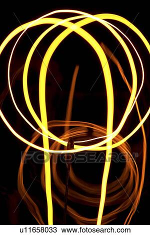 Stock Image - Light bulb filament. Fotosearch