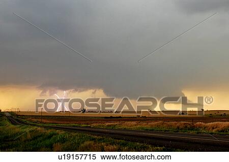 Lightning strikes near Russell, Kansas, USA View Large Photo Image Stock Photography - Lightning strikes near Russell, Kansas, USA. Fotosearch
