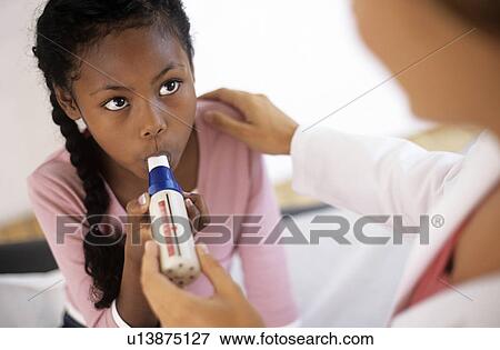 Stock Photo - Lung function test. Fotosearch