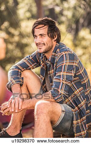 Male hikers sitting with coffee in forest, Deer Park, Cape Town, South Africa View Large Photo Image Stock Image - Male hikers sitting with coffee in forest, Deer Park, Cape Town, South Africa. Fotosearch