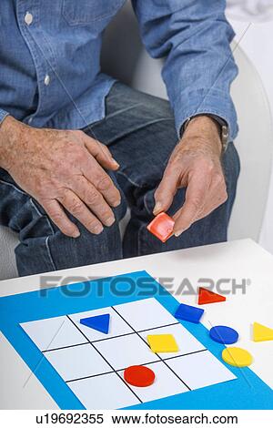 Stock Photography - Man playing game. Fotosearch