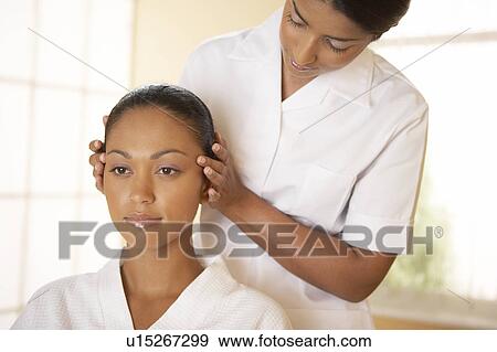 Stock Photo - Massage. Fotosearch