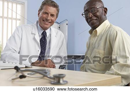 Stock Image - Medical consultation. Fotosearch