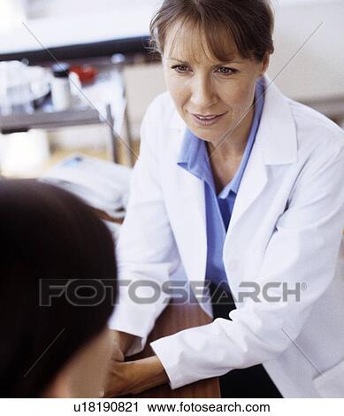 Stock Image - Medical consultation. Fotosearch