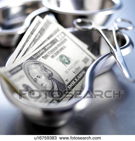 Stock Image - Medical costs. Fotosearch
