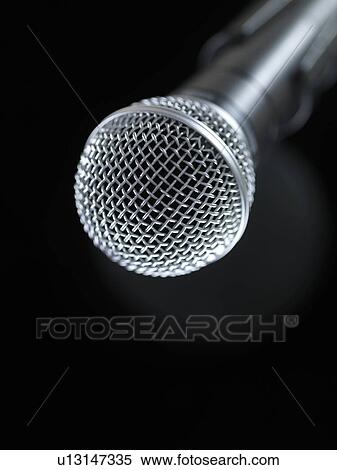 Microphone View Large Photo Image Stock Photography - Microphone. Fotosearch