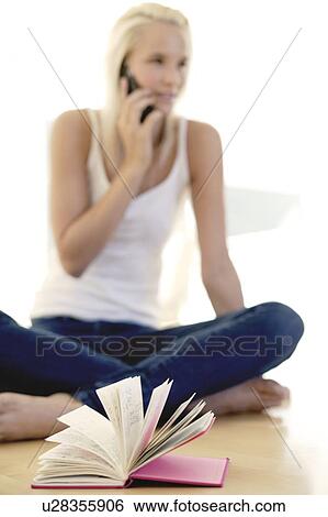 Mobile phone use View Large Photo Image Stock Photograph - Mobile phone use. Fotosearch
