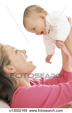 Mother and baby View Large Photo Image Stock Photo - Mother and baby. Fotosearch